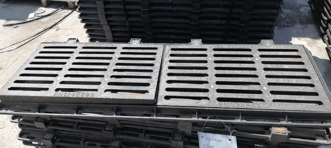 宁化球墨铸铁连体双篦展示